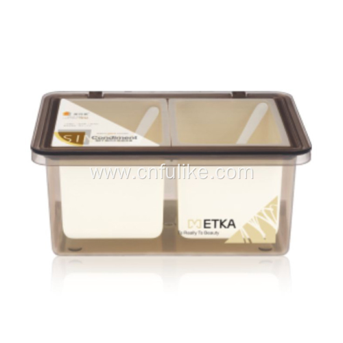 Plastic Seasoning Box for Modern Home Kitchen